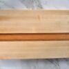 maple edge-grain cutting board