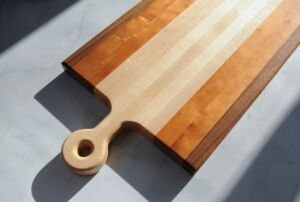 charcuterie serving board with handle