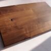 walnut charcuterie board by Kinship Crafts